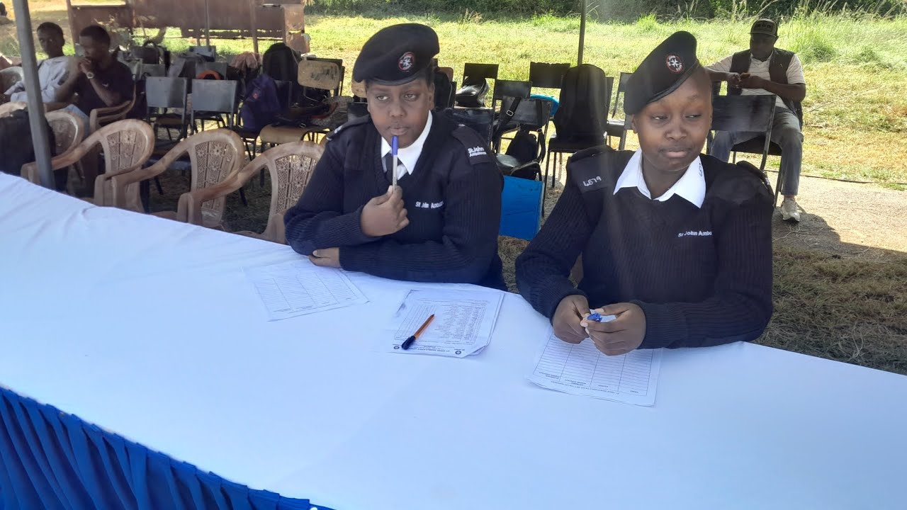 FIRST AID COMPETITION AT MENENGAI HIGH SCHOOL-ST JOHN'S AMBULANCE REGIONALS #finance #raila #sijeny
