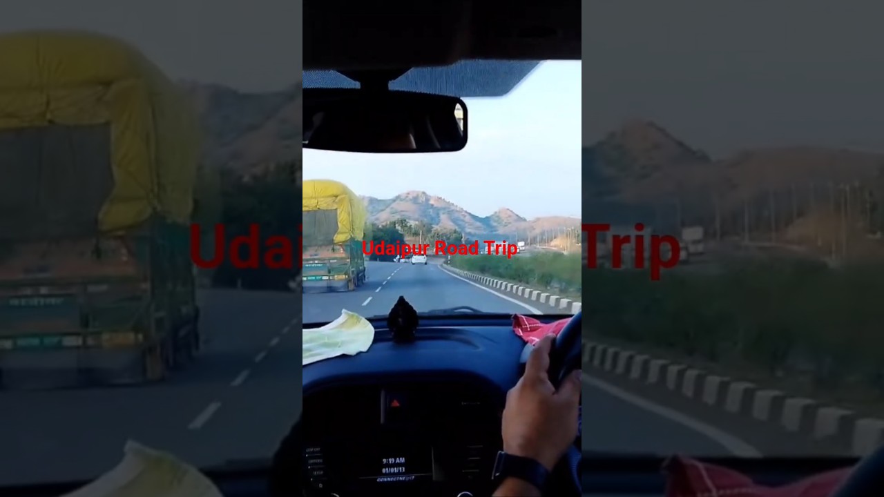 enjoy the udaipur Road Trip #travel #love #vlog #live #automobile #maharanapratap #song #music