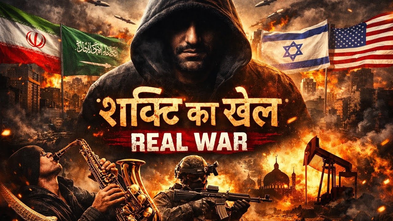 Real War: शक्ति का खेल | Iran 🇮🇷 Israel 🇮🇱 USA 🇺🇸 | Dark Hindi Rap 2026(🔥💔⚔️)