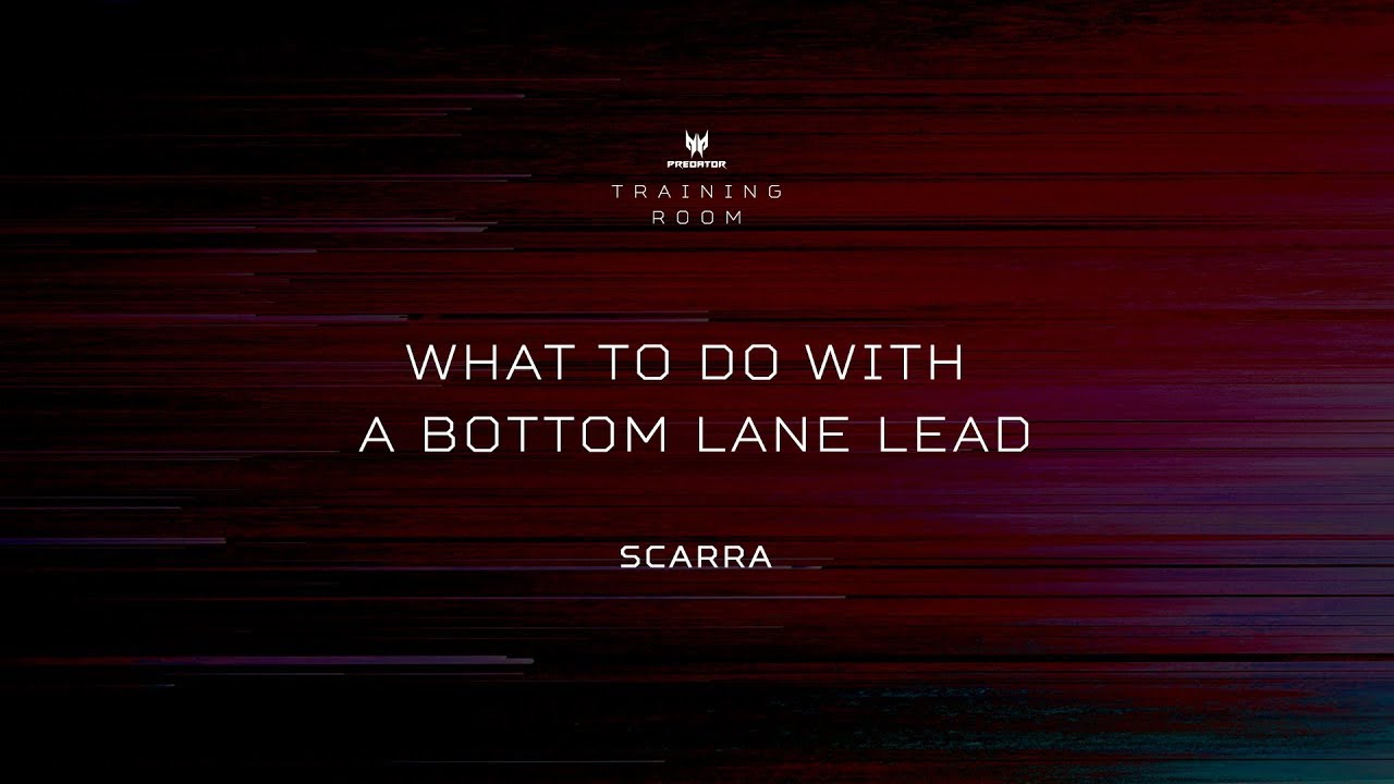 What to do with a Bottom Lane Lead? | Training Room | Predator