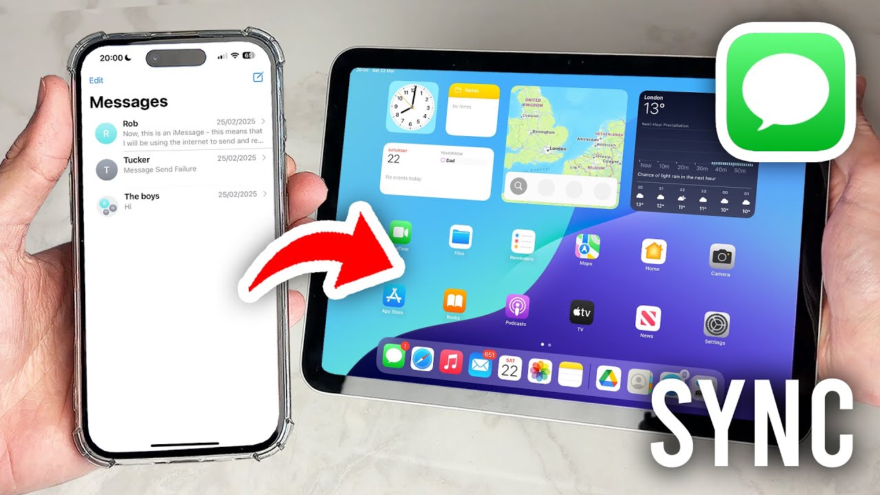 How To Sync Messages On iPhone & iPad - Full Guide