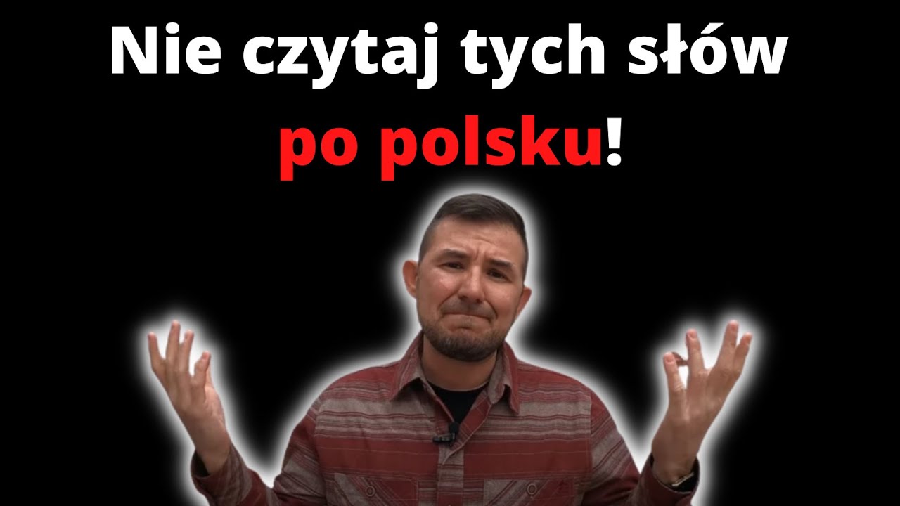 Nie wymawiaj tych słów TAK SAMO, jak po polsku! 🇺🇸 Dave z Ameryki