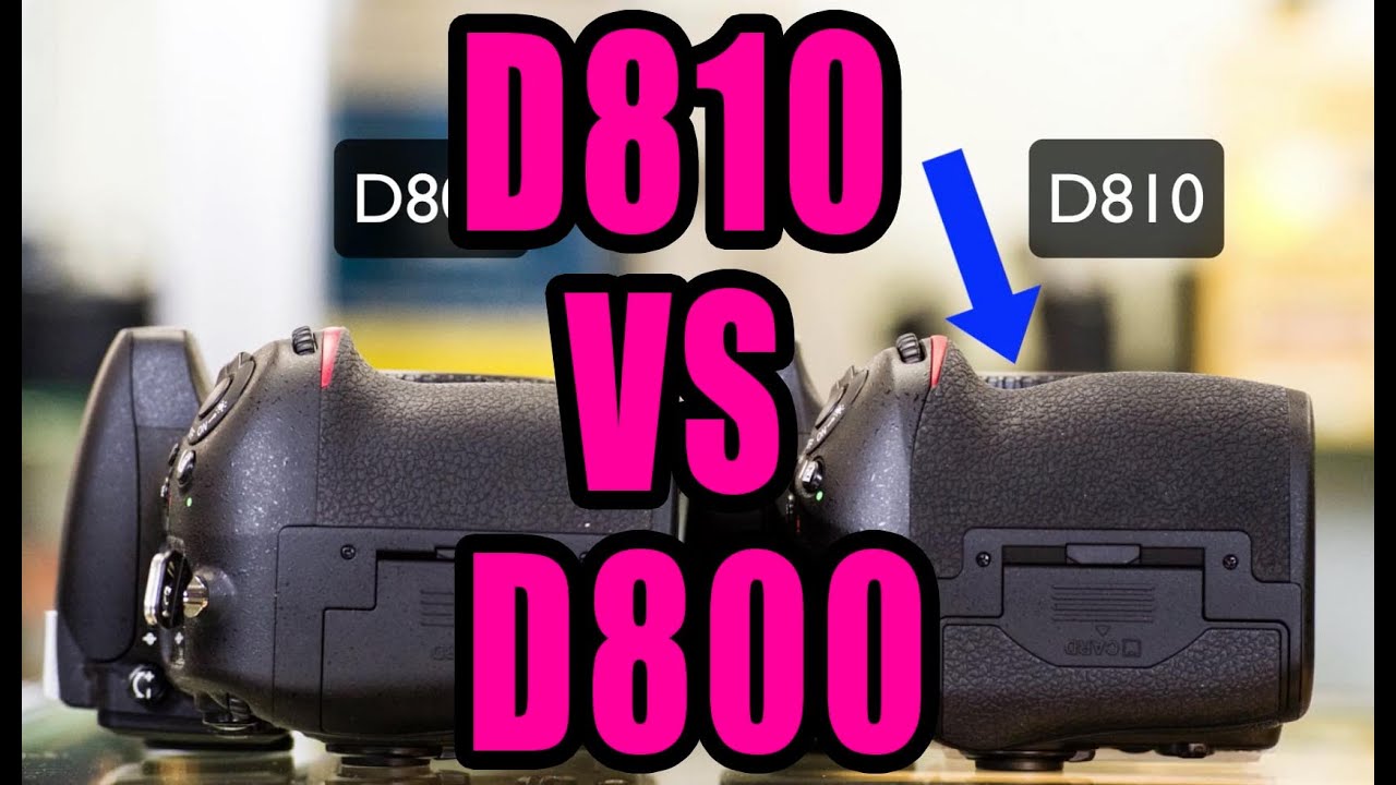 Nikon D810 VS Nikon D800: Unboxing And Sniff Test