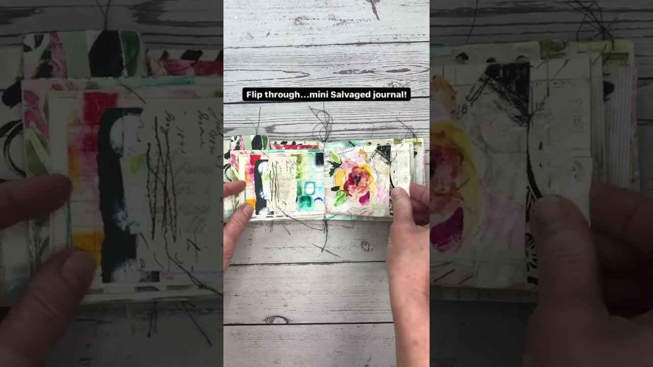 Dig out your old art pieces and find some creative inspo!