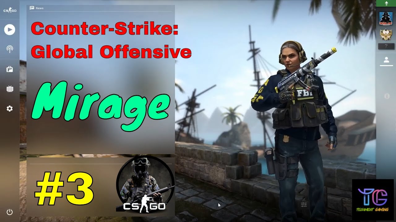 Counter-Strike: Global Offensive (2020) | Online Competitive Mirage | gameplay #3 | Techment Gaming