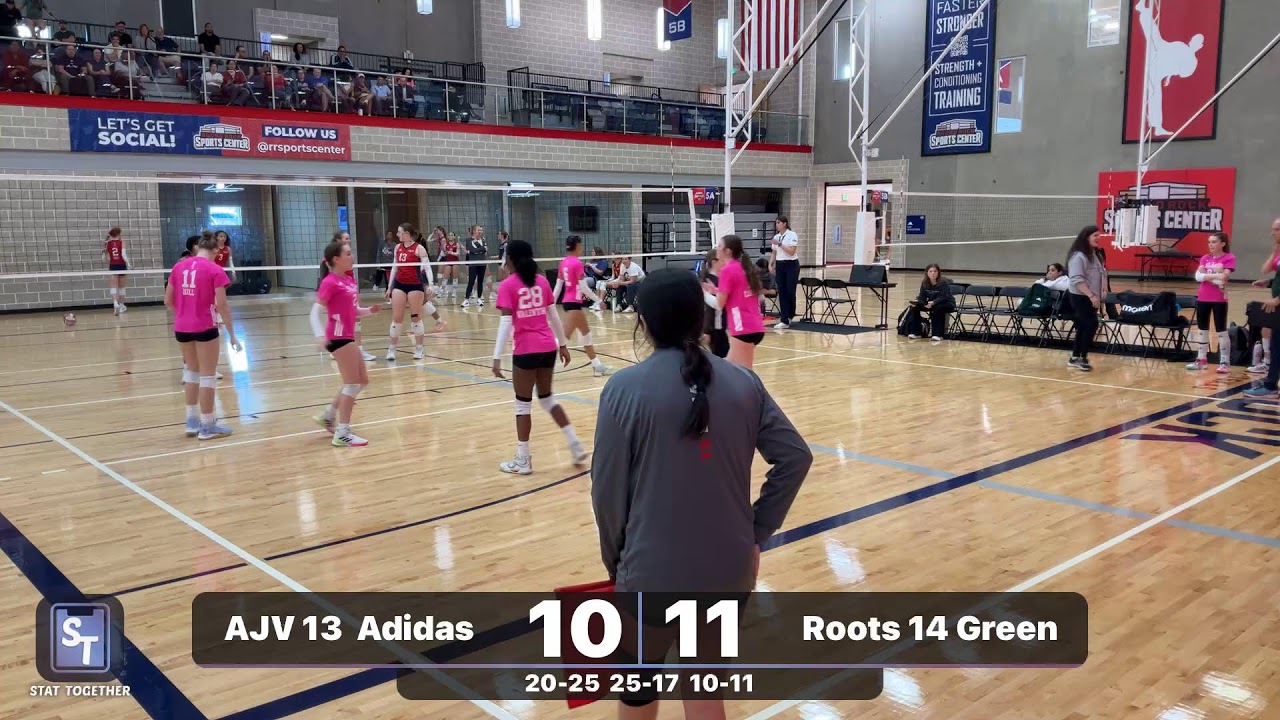 Roots 14 Green vs AJV 13  Adidas