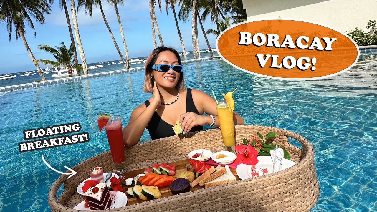 Boracay Vlog: Resort Tour, Boodle Fight, Meet My Team! | Laureen Uy