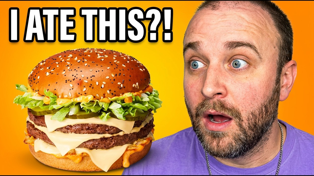 HONEST REVIEW: McDonald's Big Arch & New Hot Honey Items