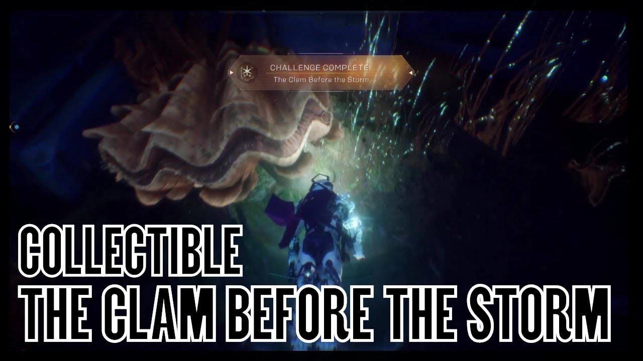 Anthem The Clam before the Storm Location - Bastion Collectibles Challenges (Secret Collectible)