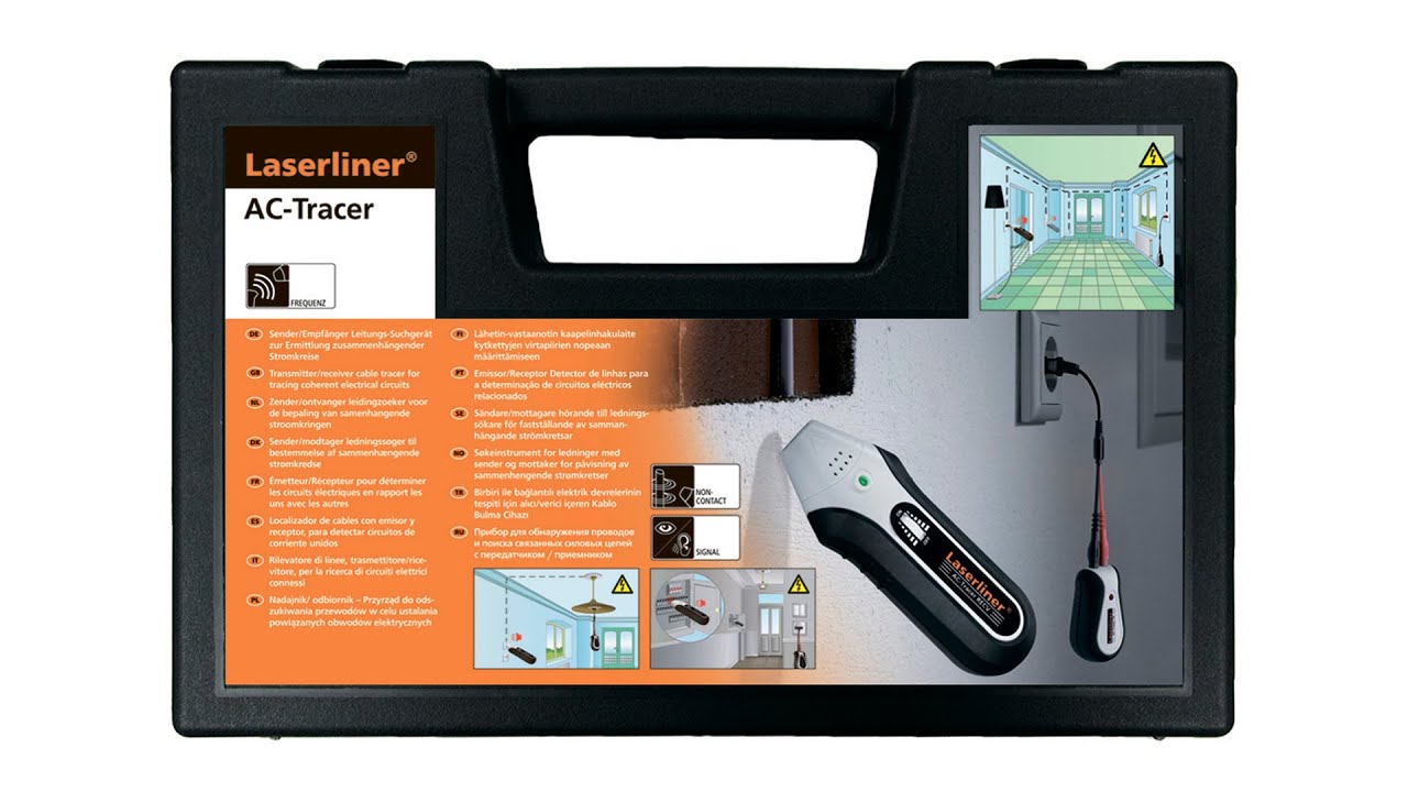 Детектор кабельных трасс Laserliner AC-Tracer