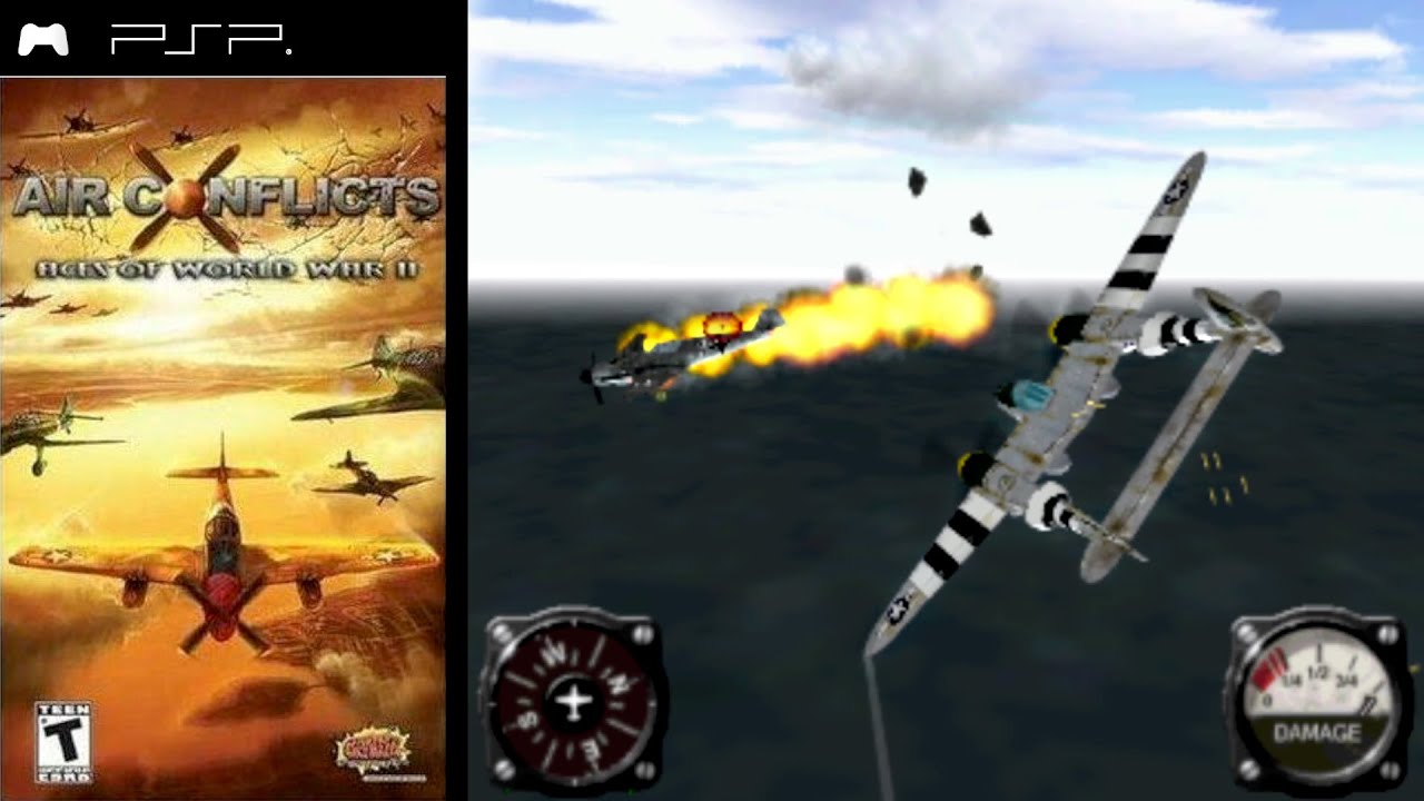 Air Conflicts: Aces of World War II ... (PSP) Gameplay Peek