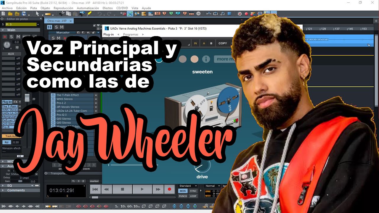 Mezclando la Voz como la de @JayWheeler en - Otro Mas