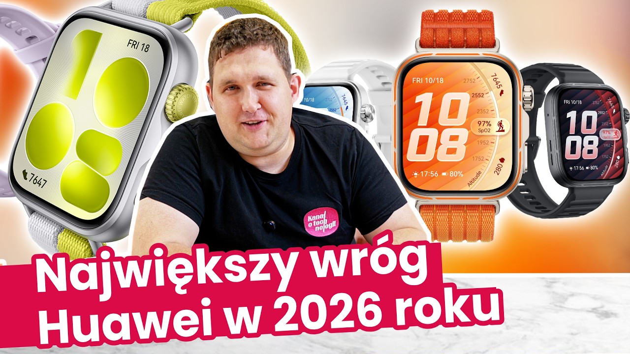 Nowszy czy starszy zegarek Huawei? 