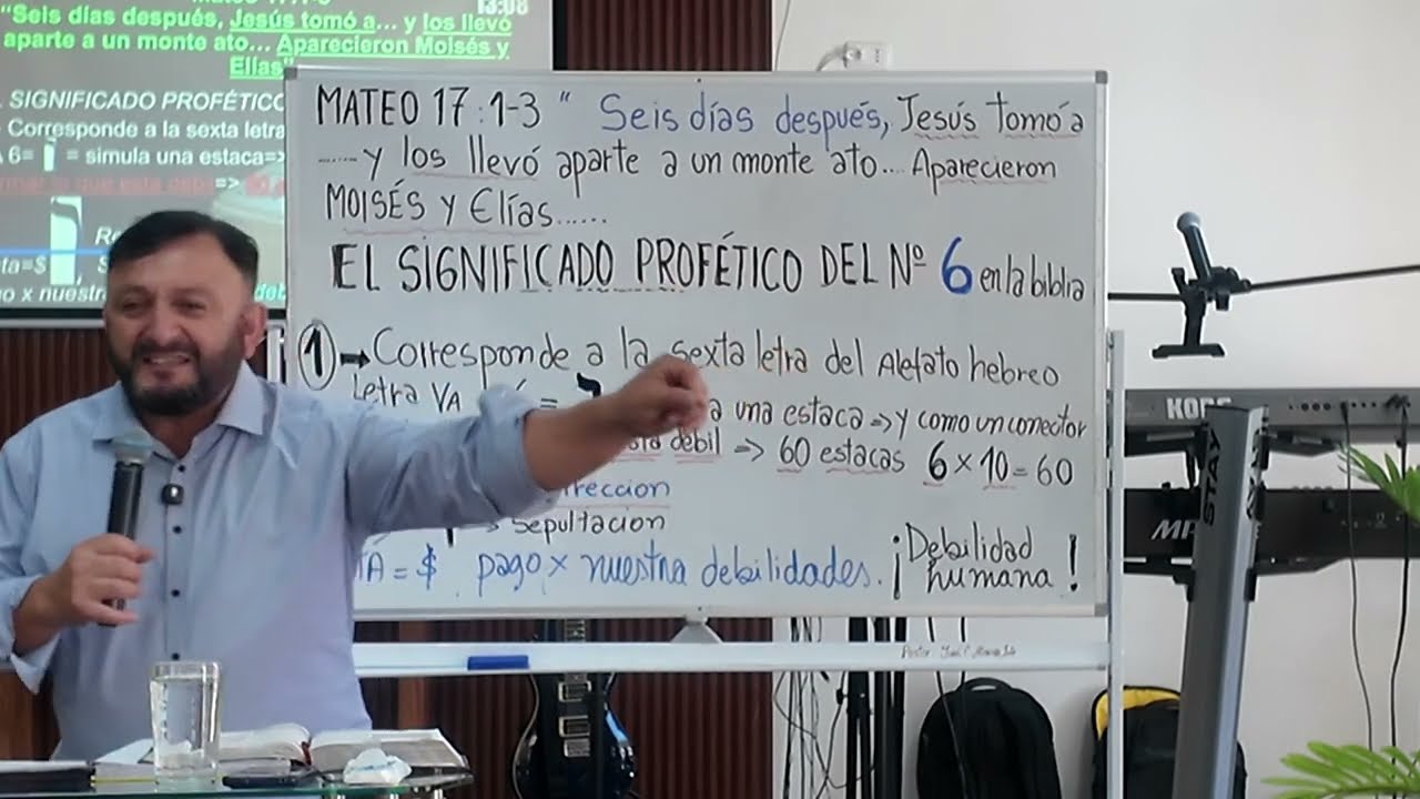 El Significado Profético del Número 6 en la Biblia - Pastor Juan Miranda