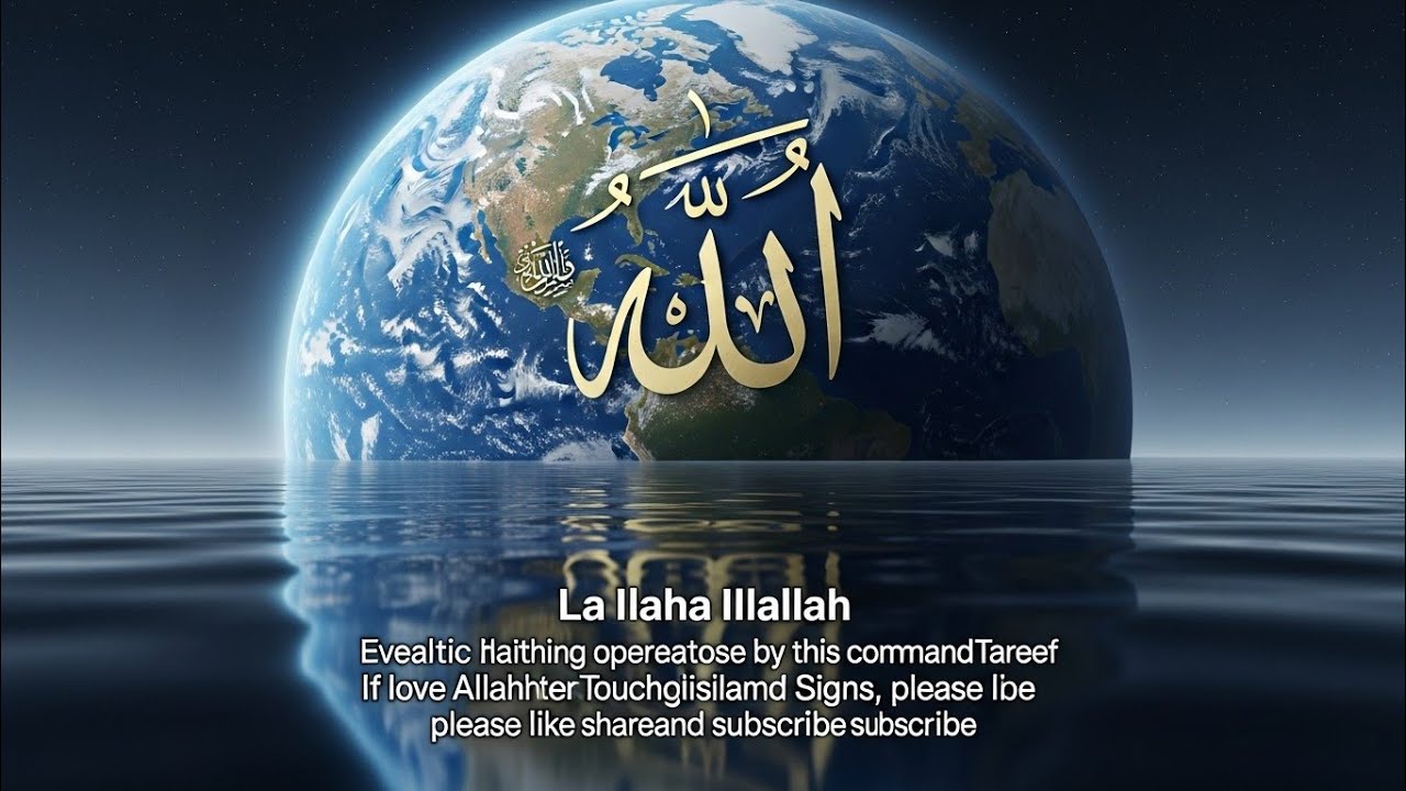 SubhanAllah 🌿 | La Ilaha Illallah | Allah Ki Qudrat, Rehmat Aur Tareef Ka 3D Heart Touching Video