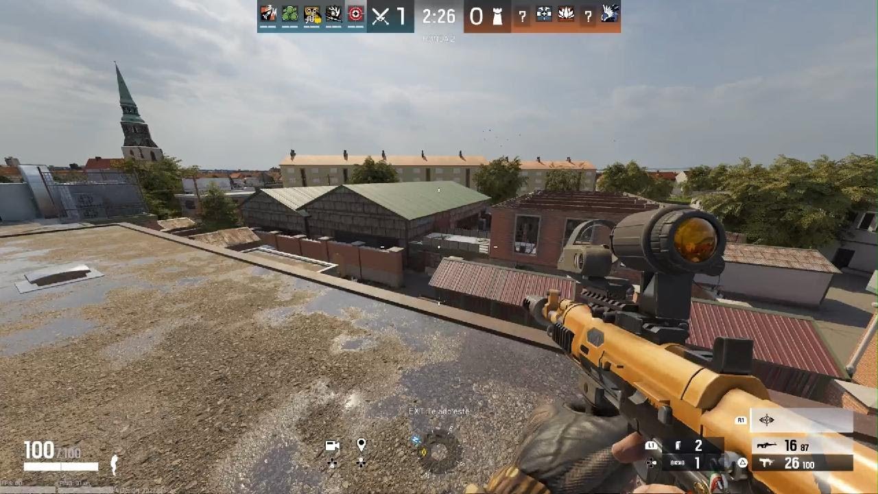 Tom Clancy's Rainbow Six Siege Por eso me encanta jugar con glaz