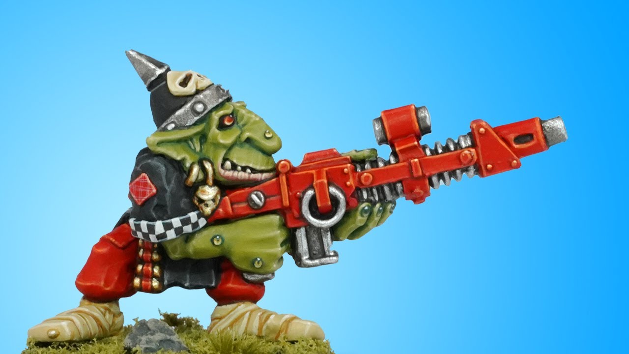 Painting Greenskins like it's 1994!