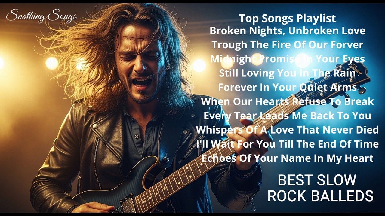Greatest Slow Rock Ballads of All Time 🎶 – Best Soft Rock Songs 70s 80s 90s