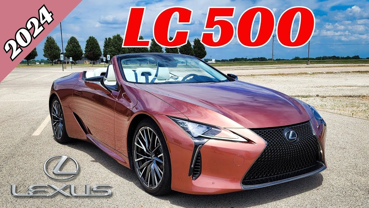 2024 Lexus LC 500 Convertible is Open-Air Perfection!