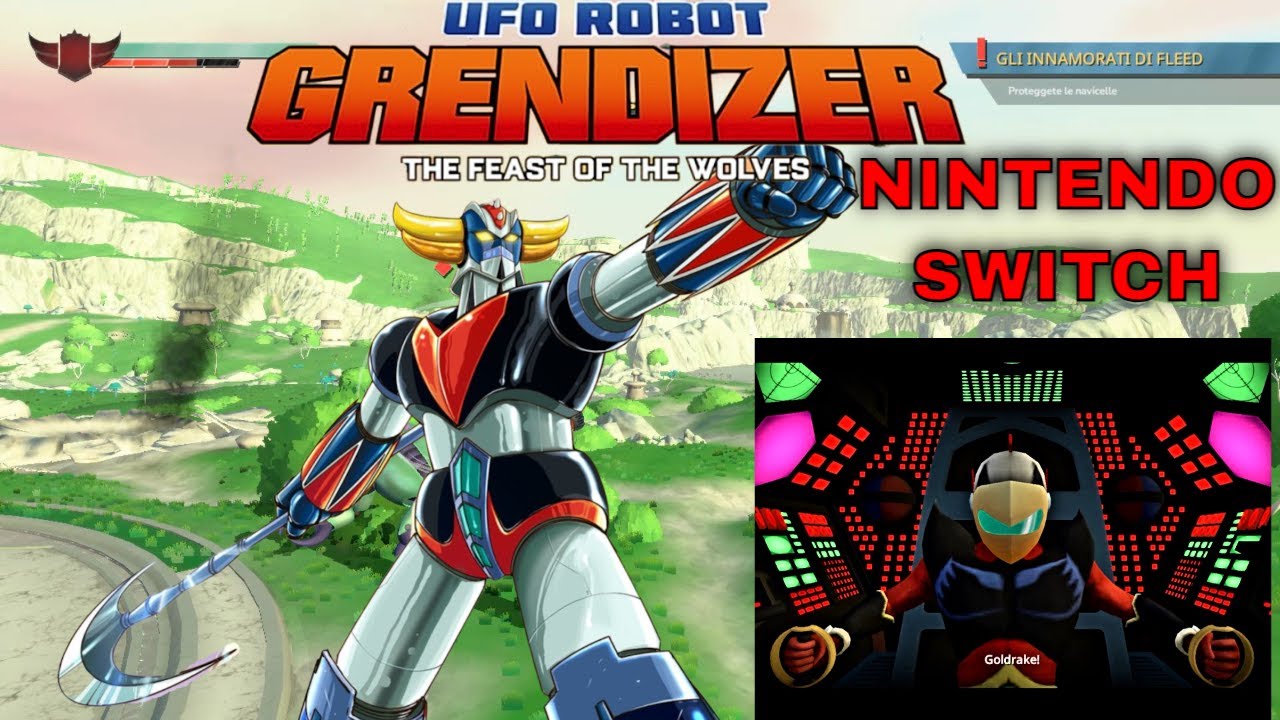 Ufo robot grendizer the feast of the wolves - Nintendo Switch release - Goldrake is back