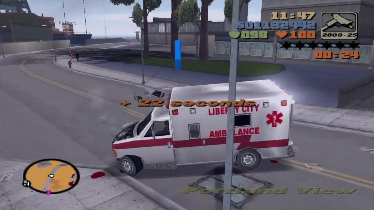 Gta 3- Paramedic completed (12 levels).
