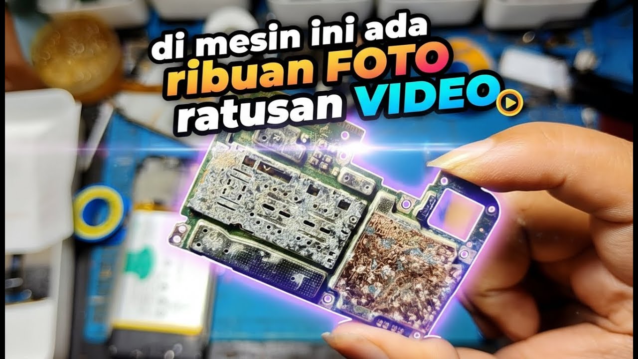 NEMU HP RUSAK TERNYATA BANYAK VIDEO DI DALAMNYA GAESSS