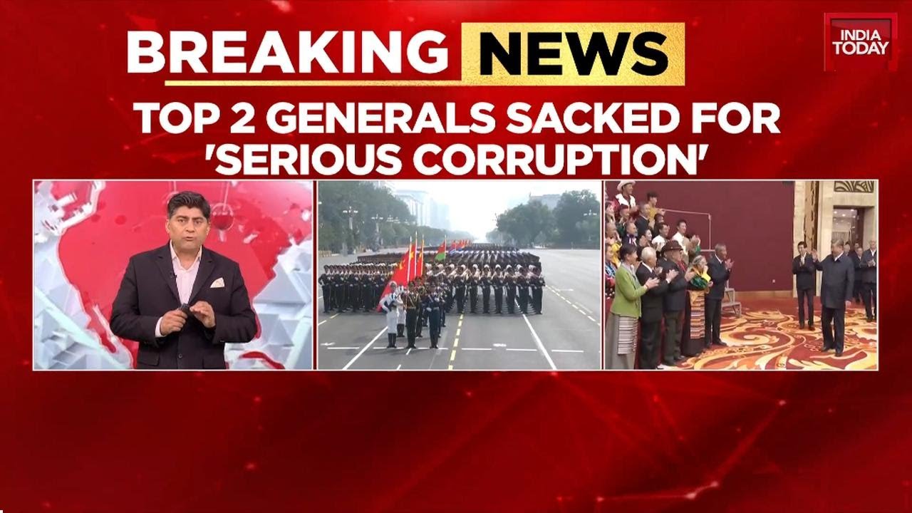Xi Jinping's 'Power Massacre': Top Generals Sacked in Ruthless Anti-Corruption Purge | India Today