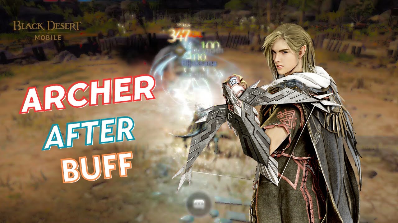 Black Desert Mobile - Archer PVP Arena After Buff/Rework!!!