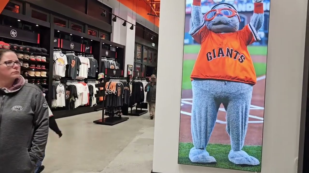Oracle Park Field Club and 2024 SF Giants Renovated Team Dugout Store!