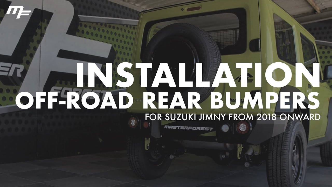 Montage OFFROAD Rear Bumper Jimny Masterforest