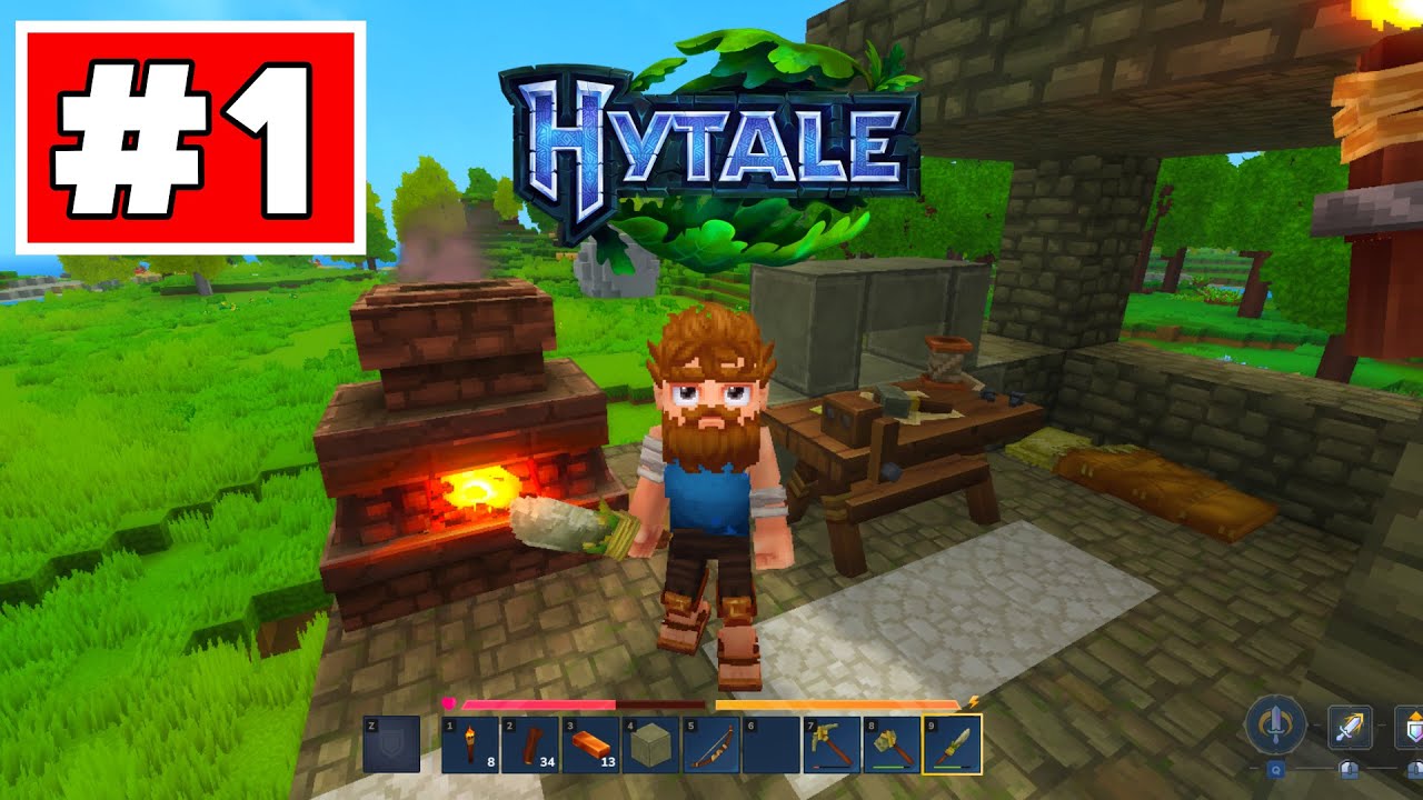 Serie Survival en Hytale #1 - Sobreviviendo en Hytale Serie
