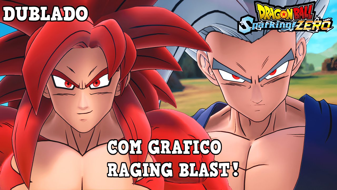 GOKU SSJ4 (DAIMA) VS GOHAN BEAST (DUBLADO) | Dragon Ball: Sparking! Zero