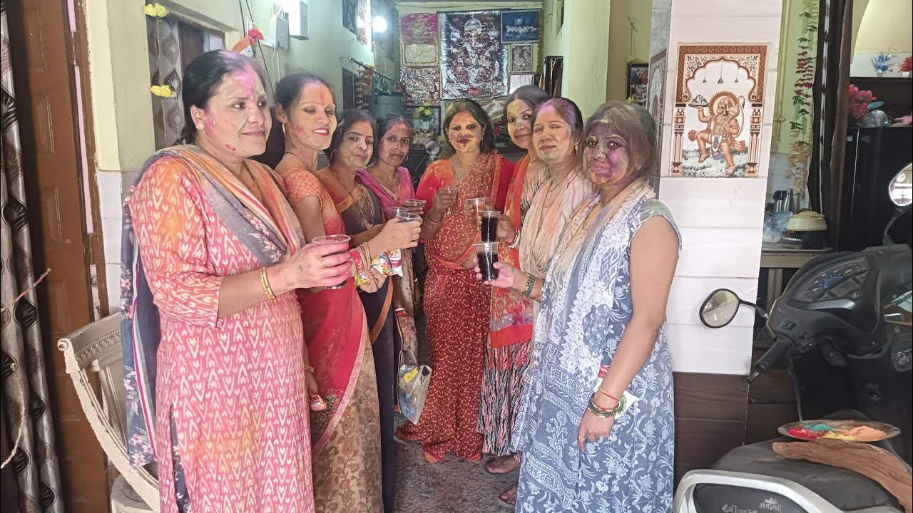 Holi Celebration 2026 with family and friends.