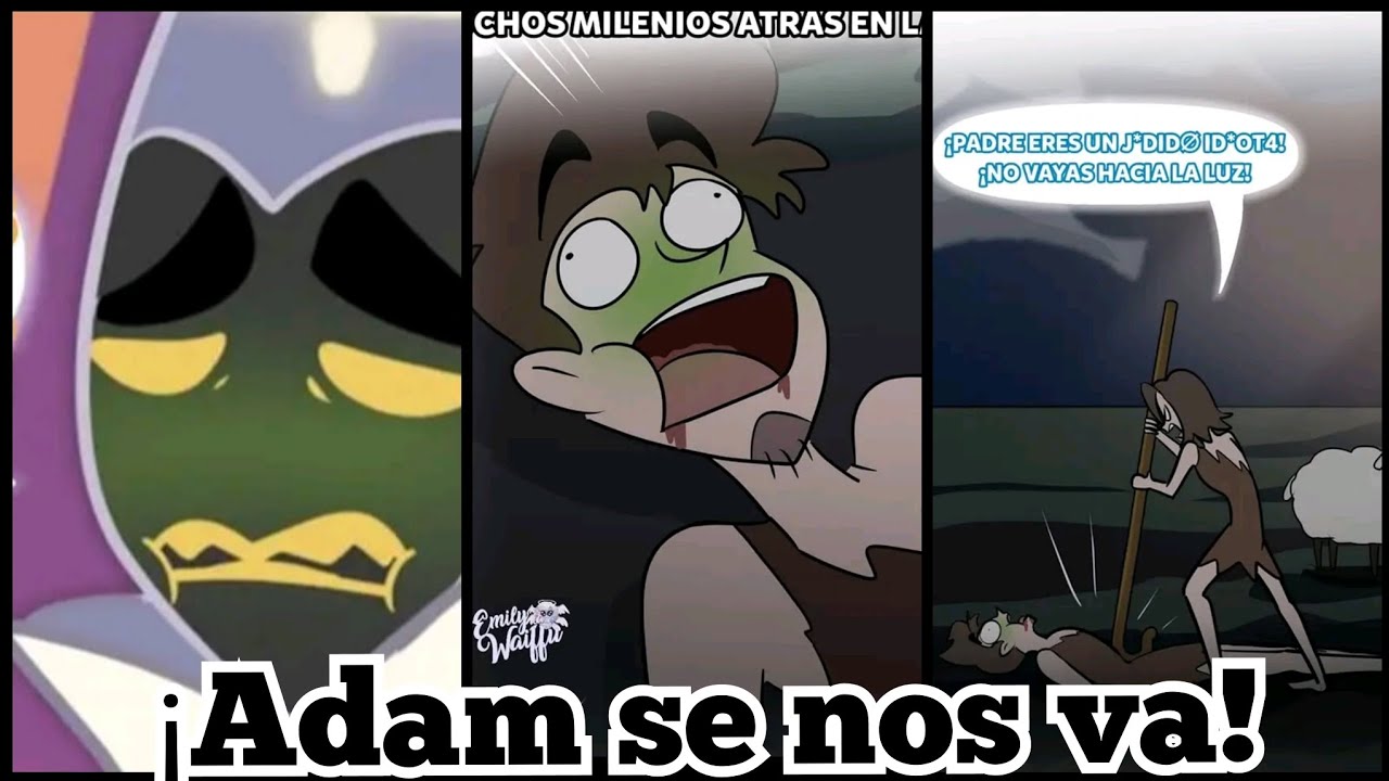 ¡Adam se nos va!// Mini comic Hazbin Hotel// 