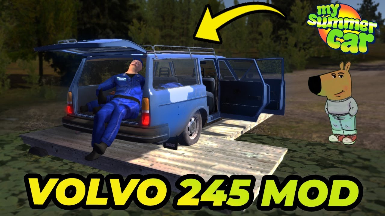 $100 VOLVO 245 from GRANDDAD! Saker 300 Series | My Summer Car #113