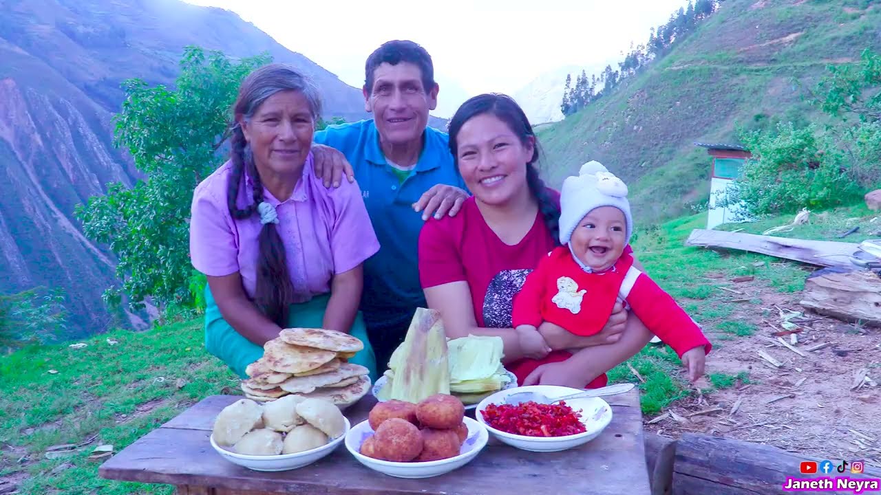 Preparamos deliciosas comidas a base de choclo en el campo