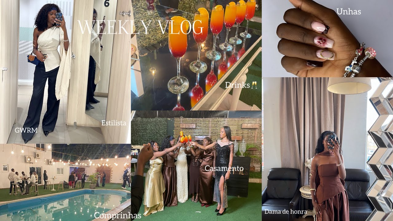 WEEKLY VLOG: Unboxing🛍️Botas novas,Casamento, GWRM,Dama de honra 