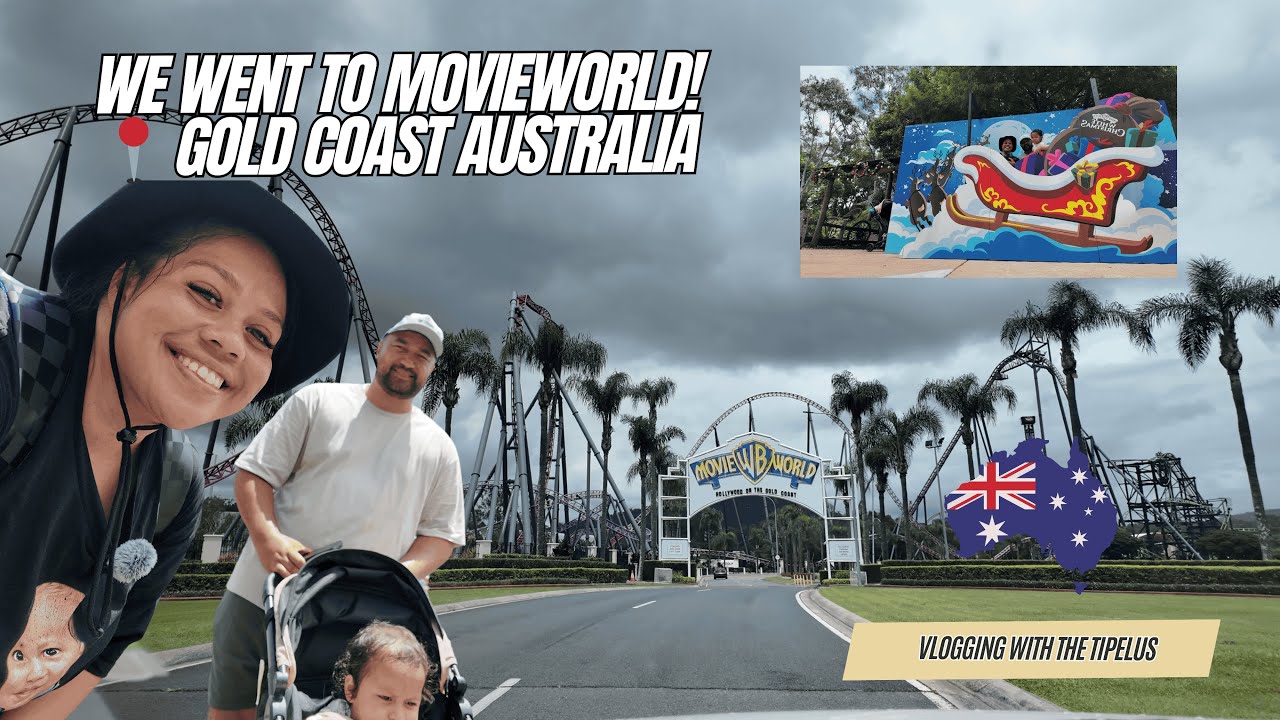 We went to Movie World, Gold Coast!