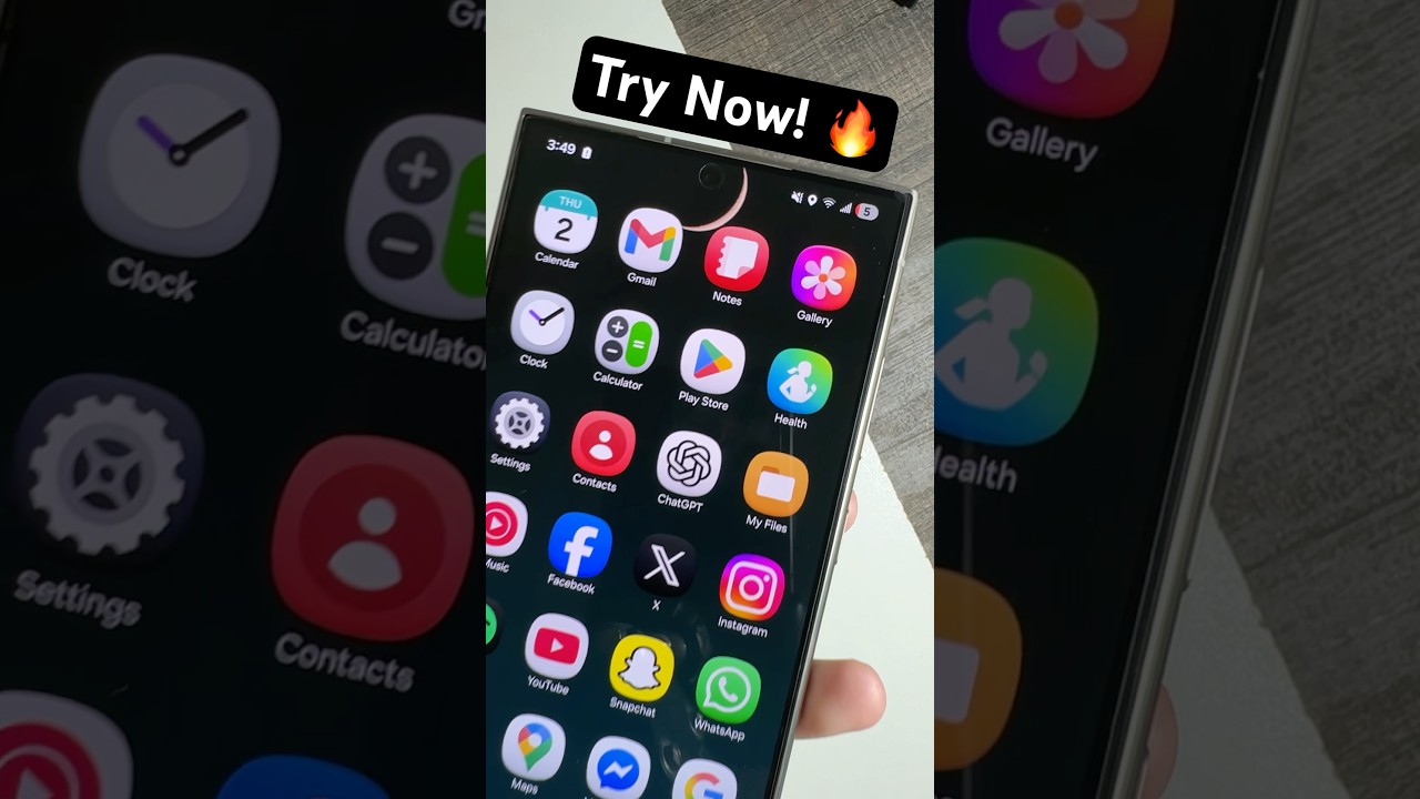 Иконки Galaxy S24 Ultra OneUi 8.5! 😍