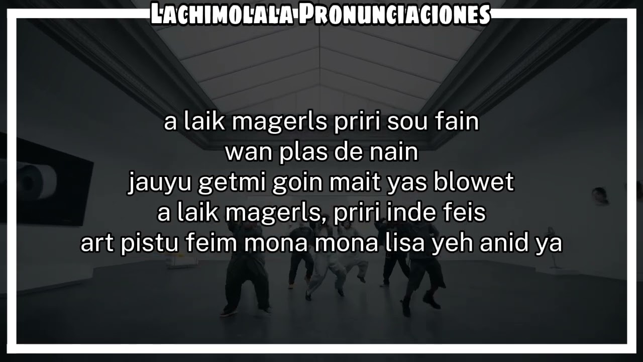 J-HOPE - MONA LISA (PRONUNCIACIÓN FÁCIL/ LETRA FÁCIL/ EASY LYRICS/ LETRA SIMPLIFICADA)