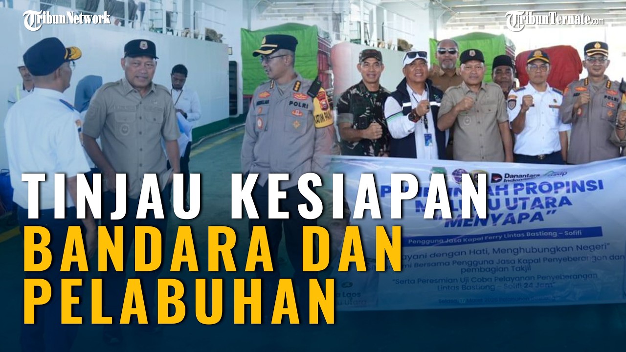 Wagub Malut Tinjau Posko Mudik, Pastikan Mobilisasi Penumpang Berjalan Efektif