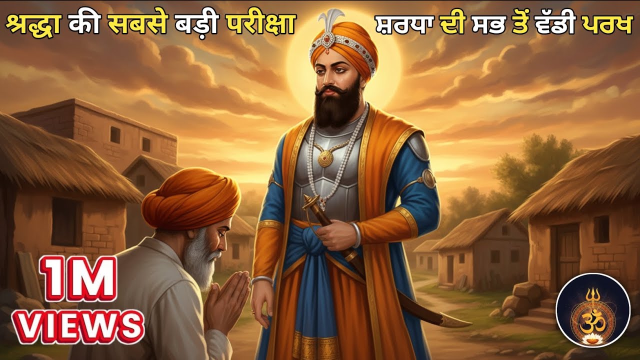 जब गुरु गोबिंद सिंह जी ने अपने भक्त की श्रद्धा को परखा | सच्ची भक्ति की परीक्षा | Moral Story #sikh 