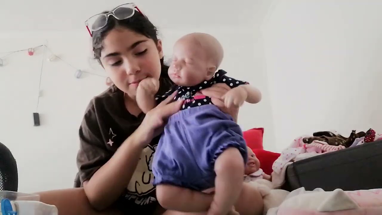  rutina de mañana  de mi bebé reborn