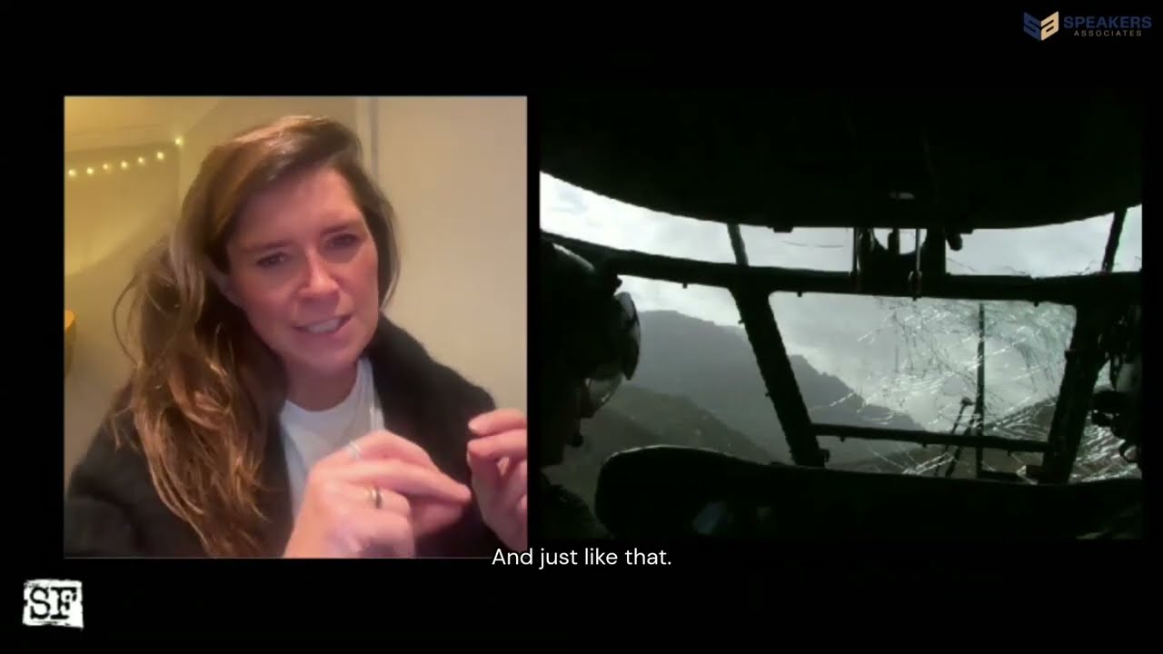 She thought she was about to die… then he said: “Fly the Aircraft, Sarah!”