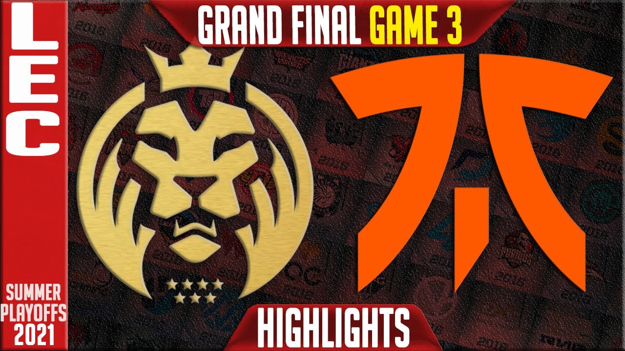 MAD vs FNC Highlights Game 3 | LEC Summer Playoffs GRAND FINAL | MAD Lions vs Fnatic G3