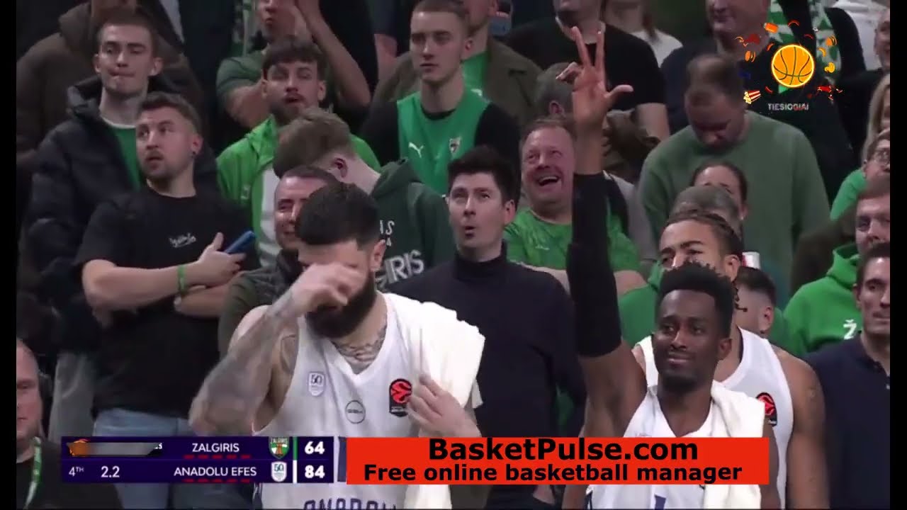 2025/26 Euroleague 🏀 R16 Žalgiris - Anadolu Efes Full Highlights