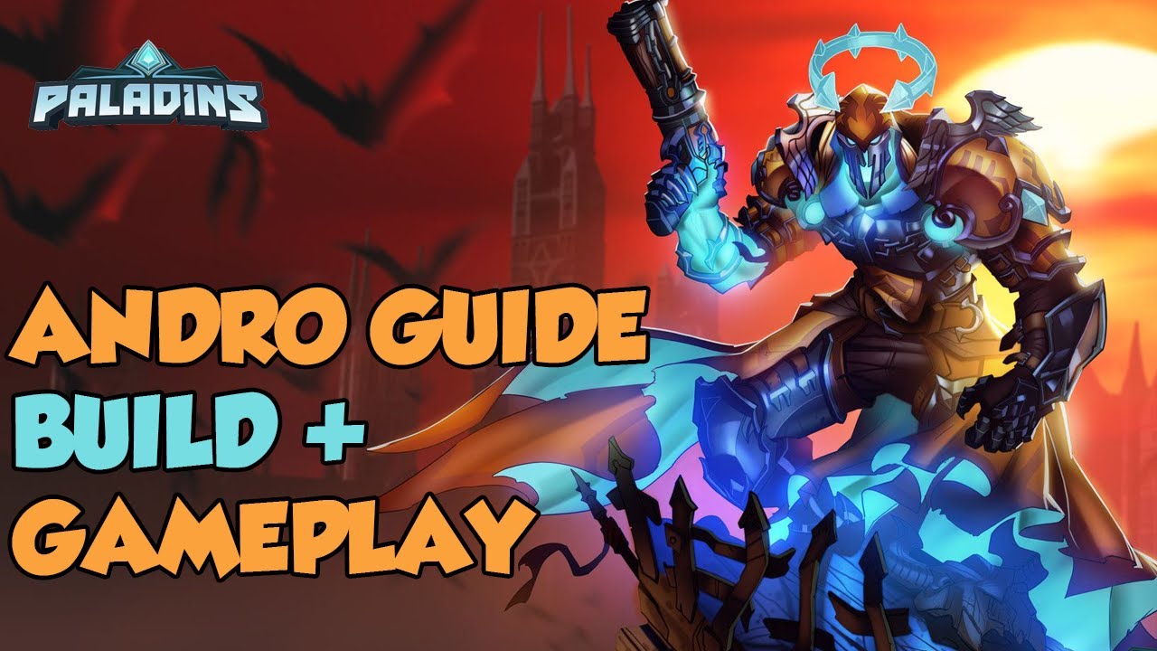 HOW TO PLAY ANDROXUS EASILY! BUILD AND GAMEPLAY - PALADINS SEASON 4