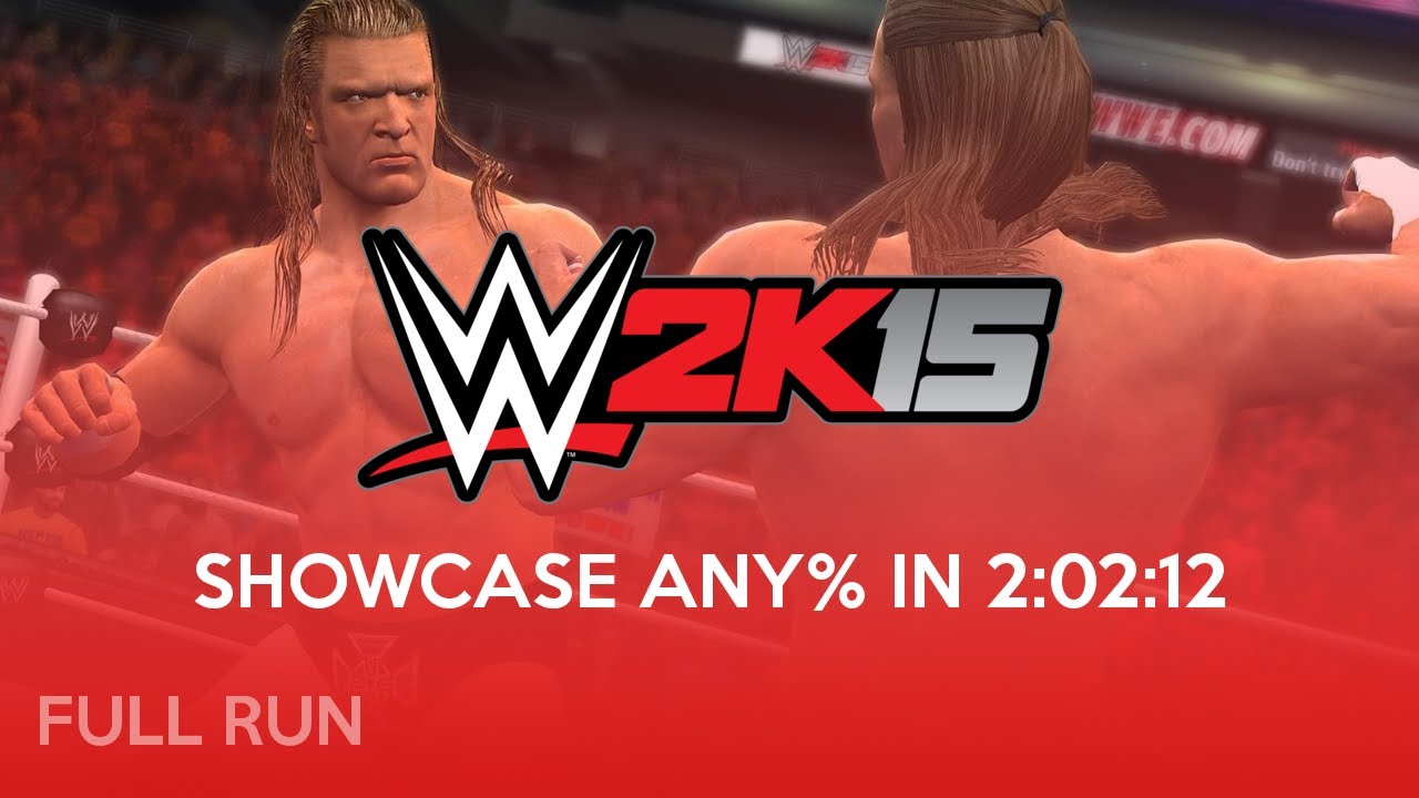 WR 2:02:12 | Showcase Any% | WWE 2K15 Speedrun