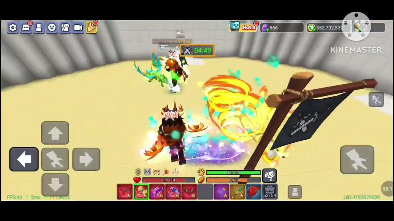 Blockman go Skyblock Hermes Set Vs Gutt Set 赫套Vs暴食套