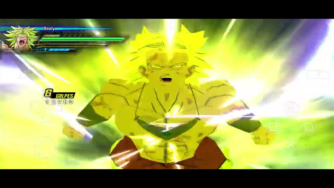 [PPSSPP] Dragon ball:tag vs 159💥 goku Fin vs broly💥 gameplay